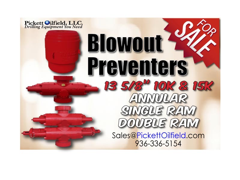 Blowout Preventers For Sale