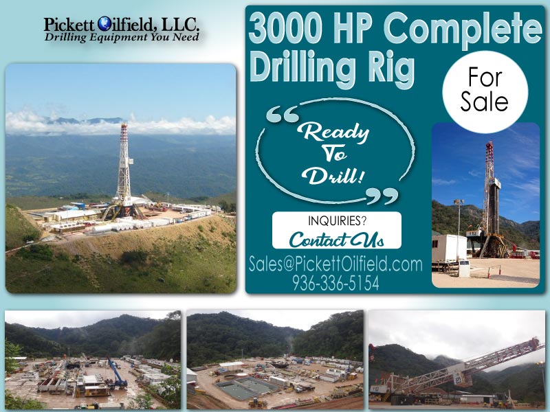 3000HP drilling rig